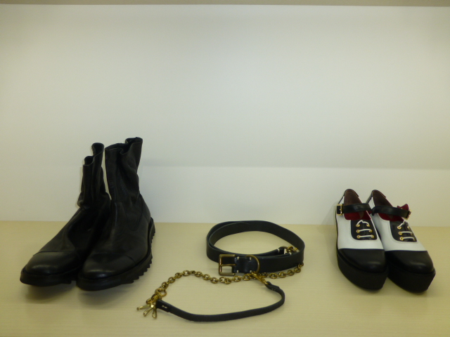 メンズ革靴、レディスベルト、レディス革靴