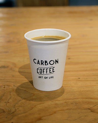 〈 CARBON COFFEE _ カーボンコーヒー 〉ドリンクサービス